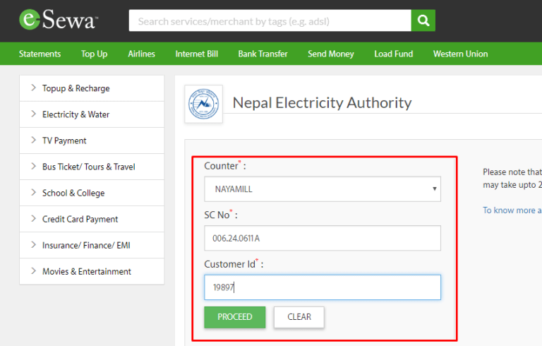 Pay Electricity Bill Online In Nepal 3