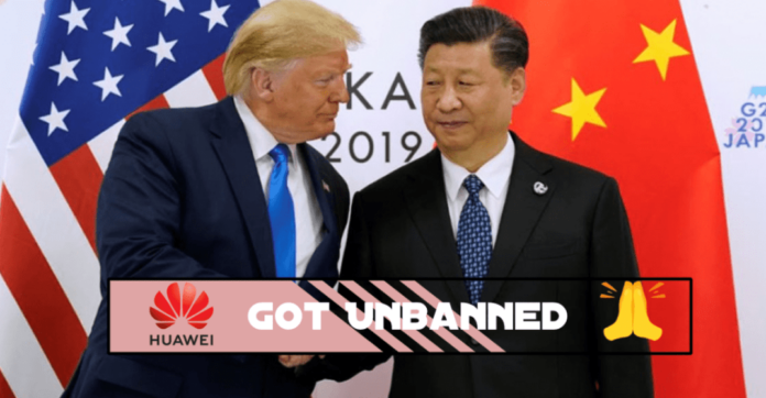 Huawei Ban Over