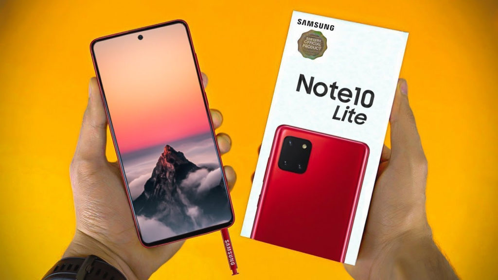 samsung note 10 price lite