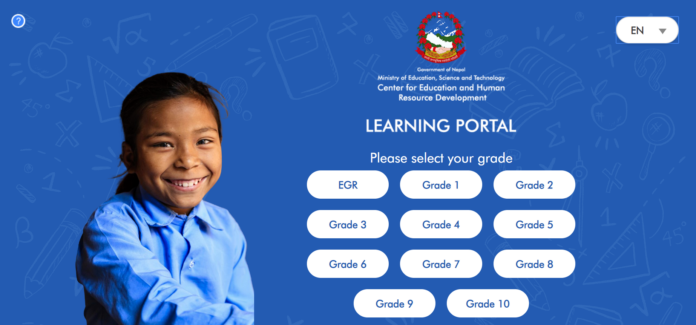 Government of Nepal launches online learning portal For class 1 to 10