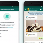 WhatsApp Update 2020 WhatsApp Rolls out Disappearing Messages That Self-Destruct After 7 Days