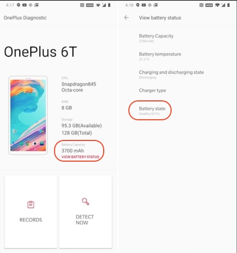 How to Check Battery Health on OnePlus Smartphones